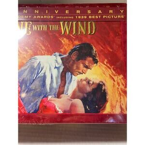 70th Anniversary Gone With the Wind 5 disc set. Sealed good preowned condition.